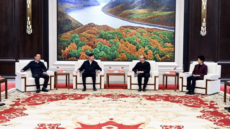 许勤梁惠玲会见国家体育总局局长高志丹